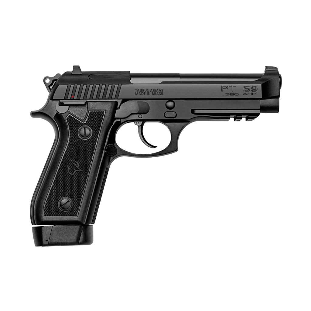 Pistola Taurus PT59S Cal. .380 Oxidado Fosco