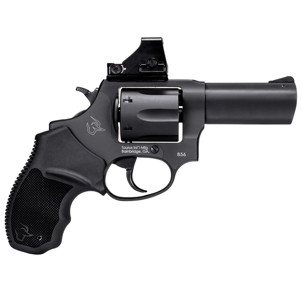 Revólver Taurus 856 T.O.R.O. Cal. .38 SPL Inox Oxidado Fosco não acompanha red dot