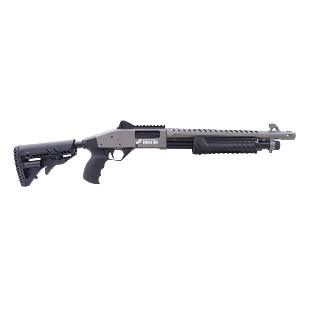 Espingarda CBC Military 3.0 RT Calibre 12 Cano 16" com Acessórios Tungstênio