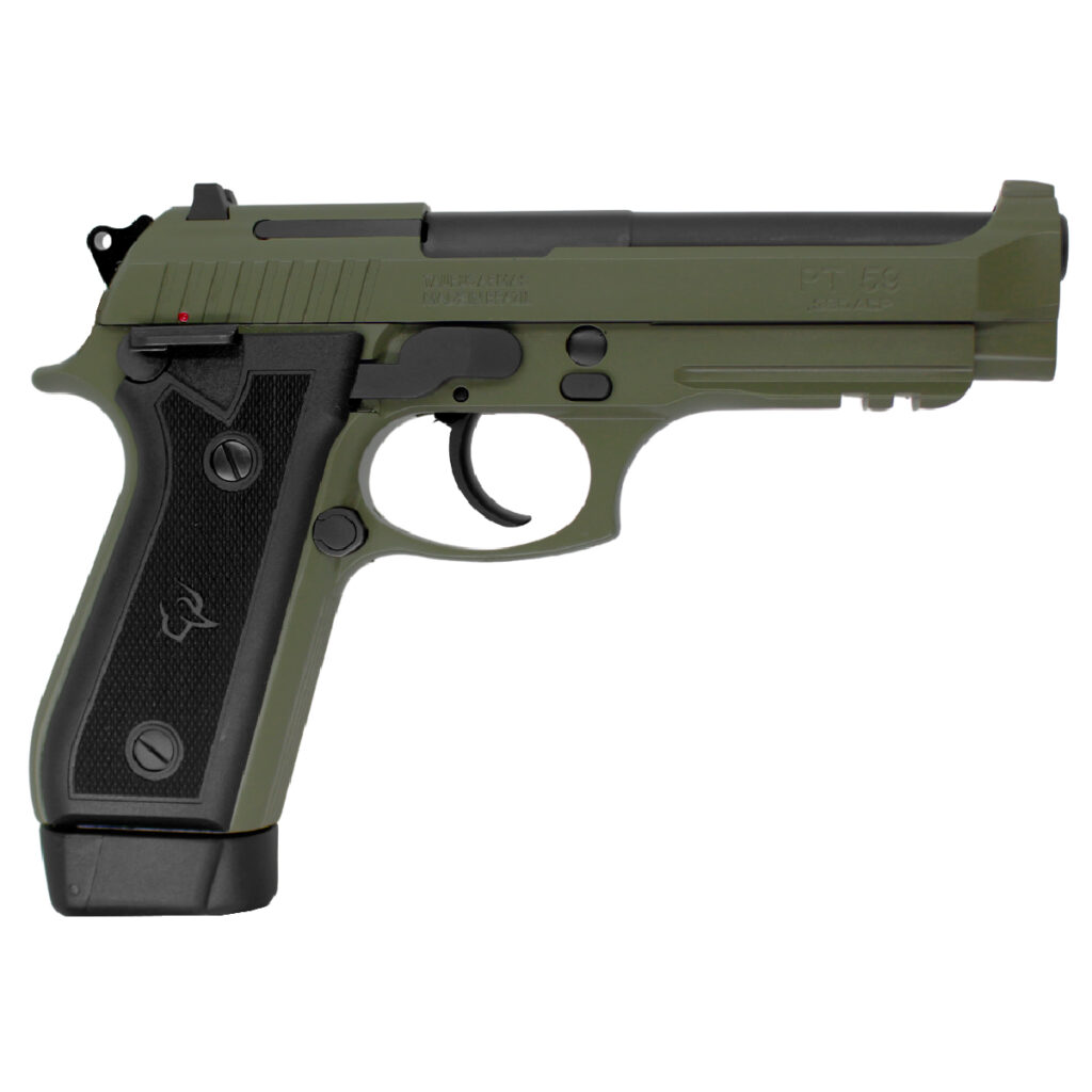 Pistola Taurus PT59S Cal. .380 CFO OD Green (Verde Oliva)