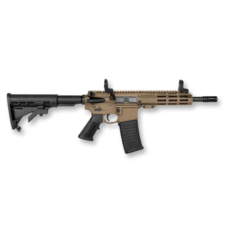 Fuzil T4 300 M-LOK - 9'' Semi-Auto Cal. .300 BLK Cerakote Tan