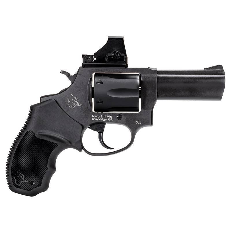 Revólver Taurus 605 T.O.R.O. Cal. .357 Mag Inox Oxidado Fosco não acompanha red dot