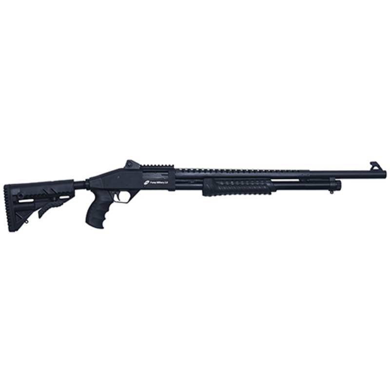 Espingarda CBC Military 3.0 Coronha Retrátil Calibre 12 / 24” com Acessórios