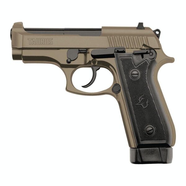 Pistola Taurus PT58 HC Plus Cal. .380 CPC FDE (Marrom)