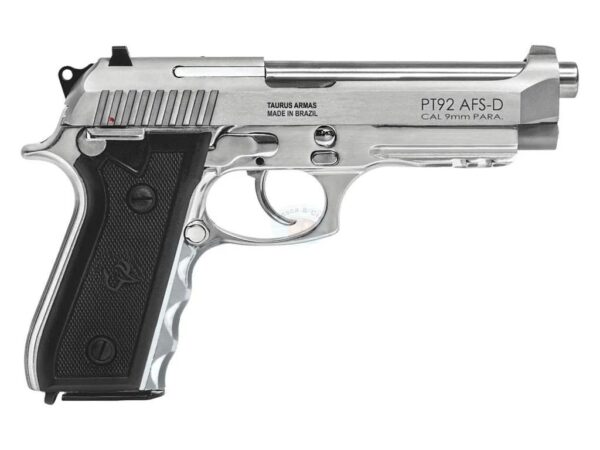 Pistola Taurus PT92 AFSD Cal. 9mm Inox Fosco
