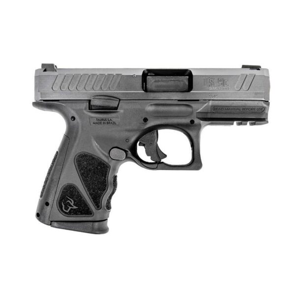 Pistola Taurus TS9C Cal. 9mm Oxidada Graphene (2 Carregadores)