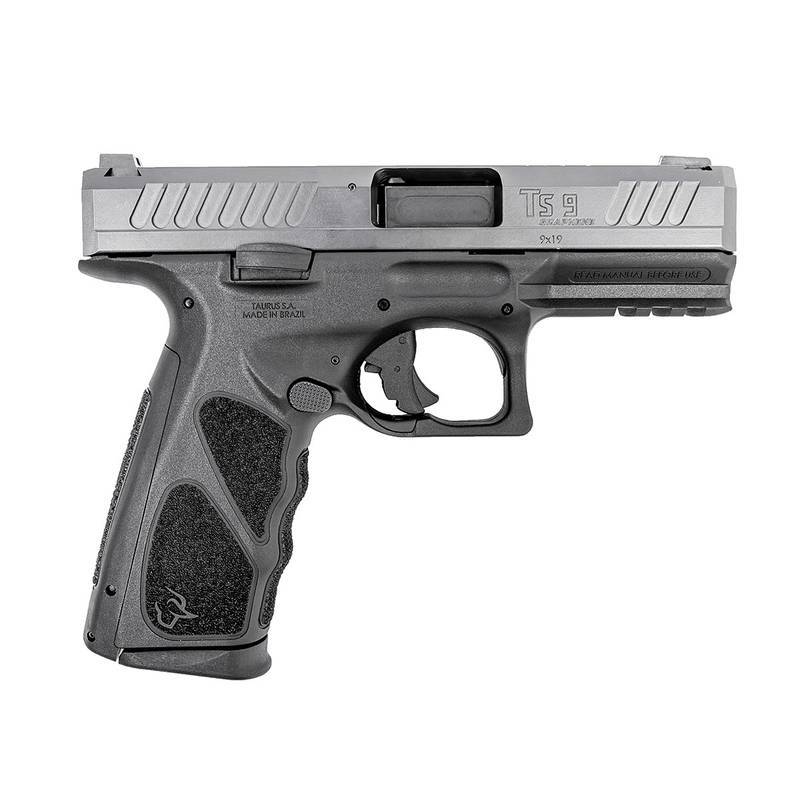 Pistola Taurus TS9 Cal. 9mm Oxidada Graphene (2 Carregadores)