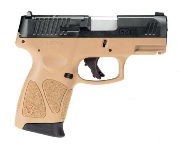 Pistola Taurus G2C T.O.R.O. Cal. .38 TPC Tan