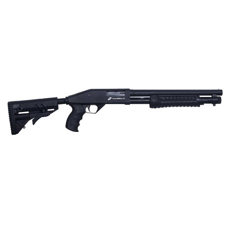 Espingarda CBC Military 3.0 Coronha Retrátil Calibre 12 / 14” sem Acessórios