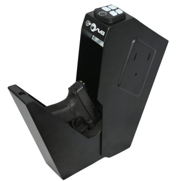 Cofre Biométrico para Armas Curtas Veicular AVB-PS15VB