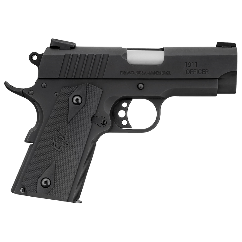 Pré-venda — Pistola Taurus 1911 Officer Cal. .38 TPC Oxidada