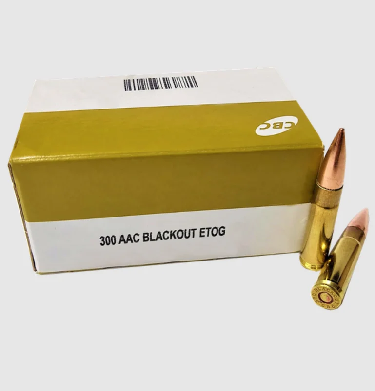Munição CBC .300 Blackout ETOG SUB 200gr