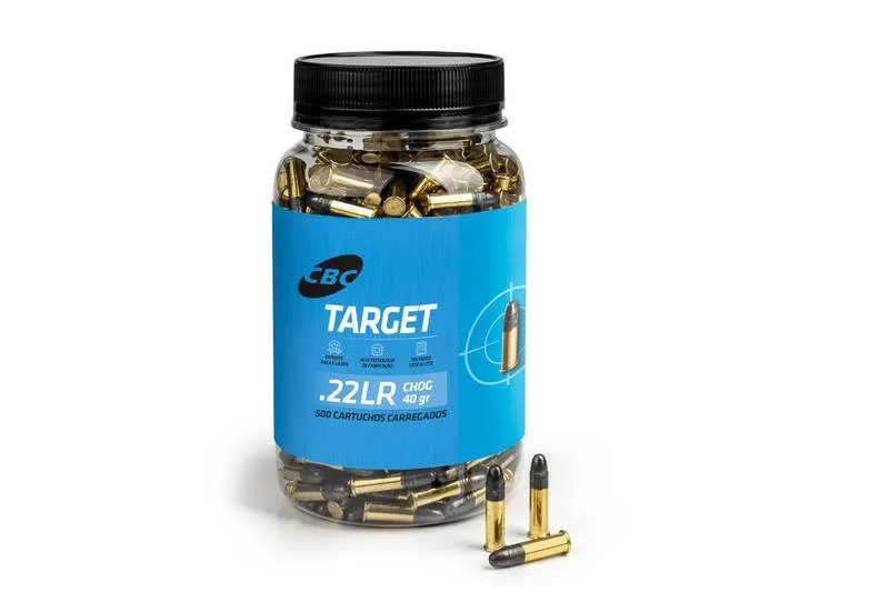 Munição CBC Cart .22 LR CHOG 40gr Target 500