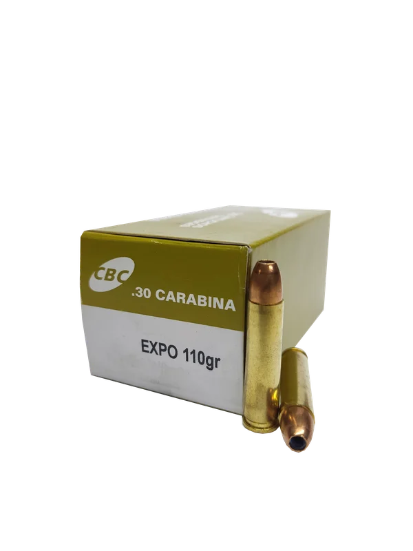 Munição CBC .30 Carbine EXPO 110gr