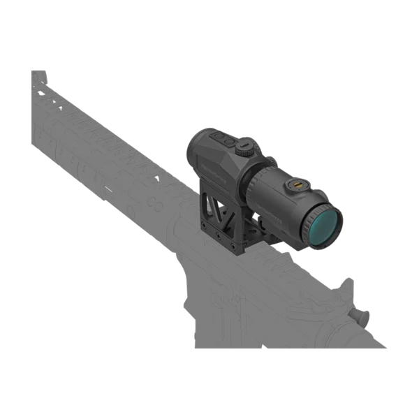 Kit Red Dot Vector Optics Scrapper 1x25 MRT + Magnificador Paragon 3x com Montagem Picatinny