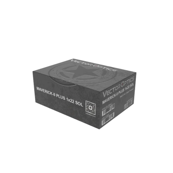 Red Dot Vector Optics Maverick-II Plus 1x22 SOL Solar Power