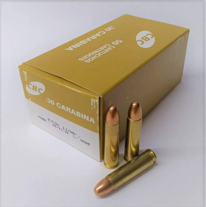 Munição CBC .30 Carbine ETOG 110gr