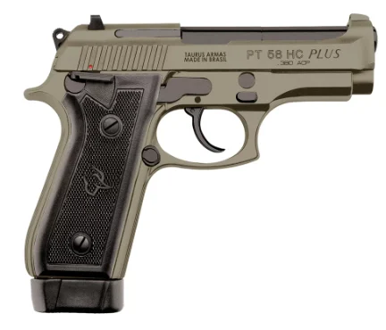 Pistola Taurus PT58 HC Plus Cal. .380 CPC Sand (Areia)