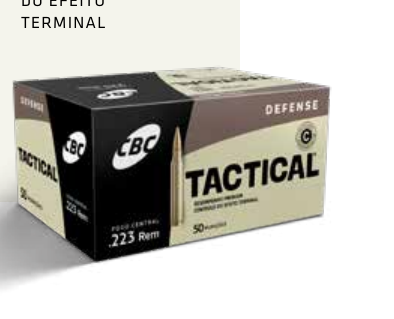 Munição CBC 5,56x45 OTM 77gr