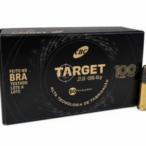 Munição CBC Cart CBC .22 LR CHOG 40gr Target 100 Anos
