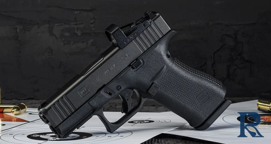 Pistola Glock G43X MOS FS (Shield) 9X19 - com red dot