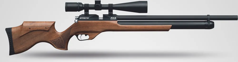 Carabina de Pressão PCP Effecto PX5 Pro Nogueira Turca 5,5 mm